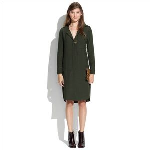 Madewell Cargo Tunic Shirt Dress